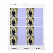 Mary with Angels - Regina Angelorum Etiket (Full Sheet)