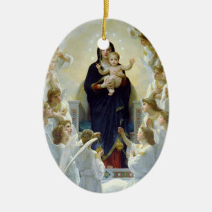 Mary with Angels - Regina Angelorum Keramisch Ornament