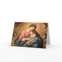 Mary With Jesus Moederdag Kaart