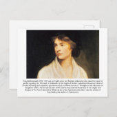Mary Wollstonecraft - feminist Briefkaart (Voorkant / Achterkant)