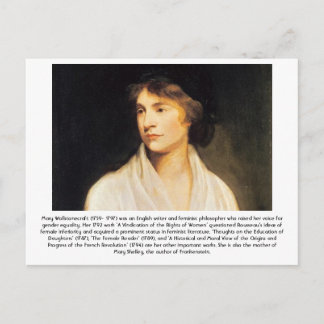 Mary Wollstonecraft - feminist Briefkaart