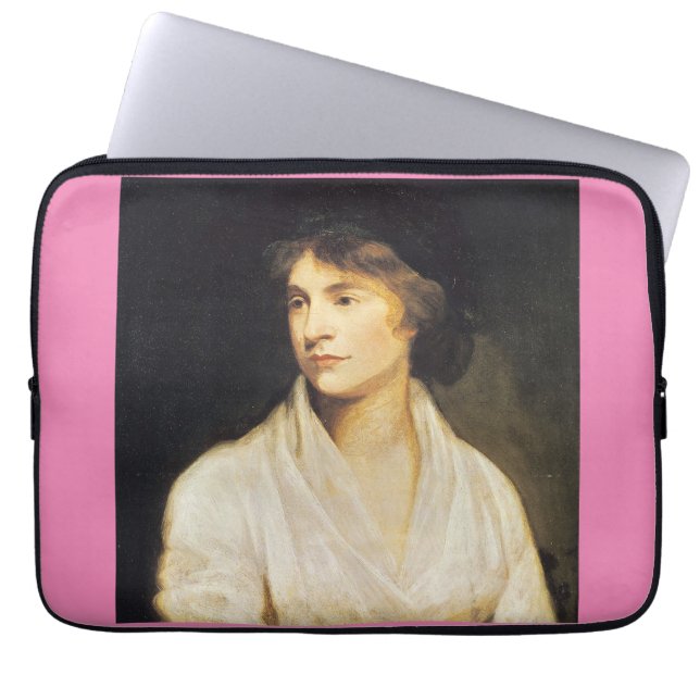 Mary Wollstonecraft Laptop Sleeve (Voorkant)