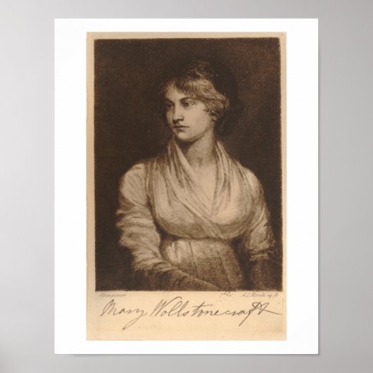 Mary Wollstonecraft Poster (Voorkant)