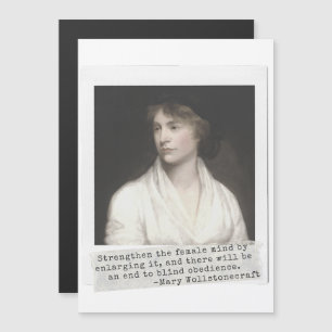 Mary Wollstonecraft Quote - Grote vrouwen in de ge