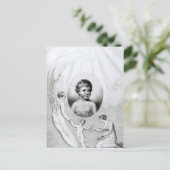 Mary Wollstonecraft Shelley als kind Briefkaart (Staand voorkant)