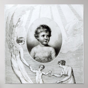 Mary Wollstonecraft Shelley als kind Poster