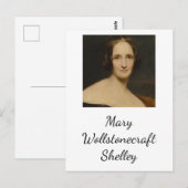 Mary Wollstonecraft Shelley Frankenstein Schrijver Briefkaart (Voorkant / Achterkant)