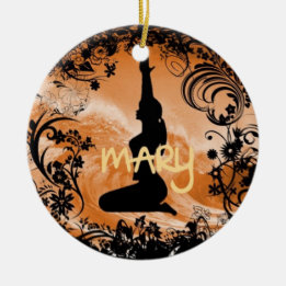 Mary Xmas Ornament