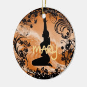 Mary Xmas Ornament (Links)