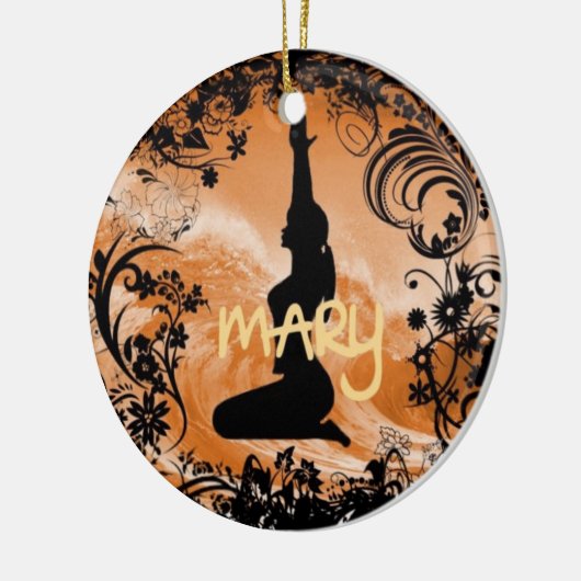 Mary Xmas Ornament (Links)