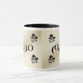 Maryam in de Arabische Mok Black & Beige (Midden)