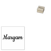 Maryam naamstempel rubberstempel (Gestempeld)