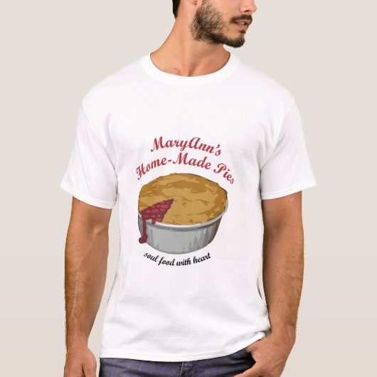 MaryAnn's pies T-shirt (Voorkant)