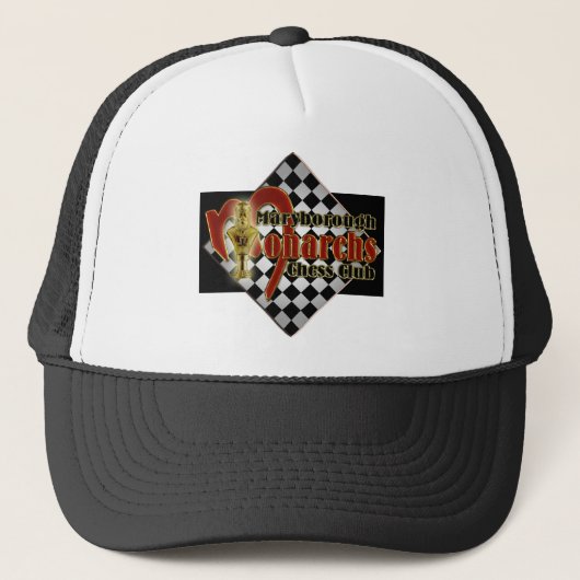 Maryborough Monarchs Chess Club Trucker Pet (Voorkant)