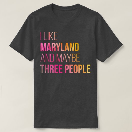 Maryland18 T-shirt (Design voorkant)
