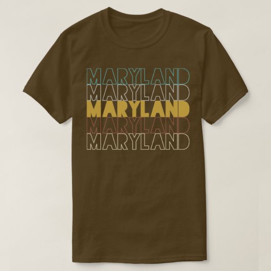 Maryland6 T-shirt (Design voorkant)
