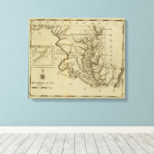 Maryland 2 canvas afdruk (Insitu (Houten vloer))