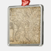 Maryland 3 metalen ornament (Links)