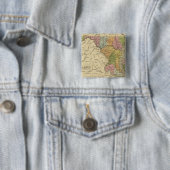 Maryland 3 vierkante button 5,1 cm (In situ)
