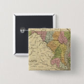 Maryland 3 vierkante button 5,1 cm (Voorkant /achterkant)