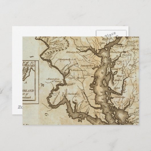 Maryland 4 briefkaart (Voorkant / Achterkant)