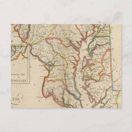 Maryland 4 briefkaart (Voorkant)