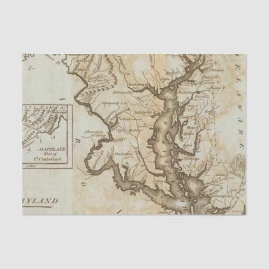 Maryland 4 tissuepapier (Voorkant)