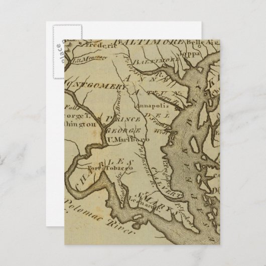 Maryland 5 briefkaart (Voorkant / Achterkant)