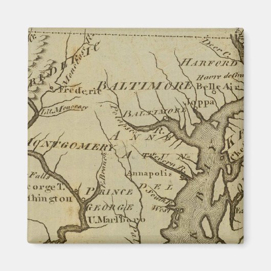 Maryland 5 magneet (Voorkant)