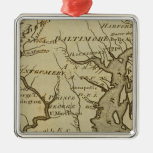 Maryland 5 metalen ornament