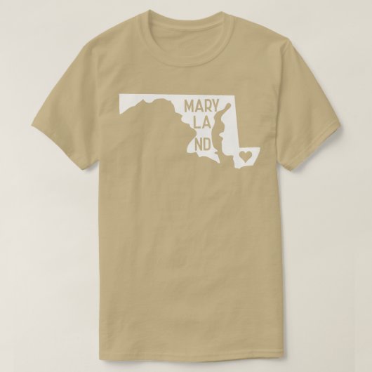 Maryland 5 t-shirt (Design voorkant)
