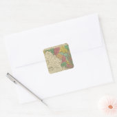 Maryland 5 vierkante sticker (Envelop)