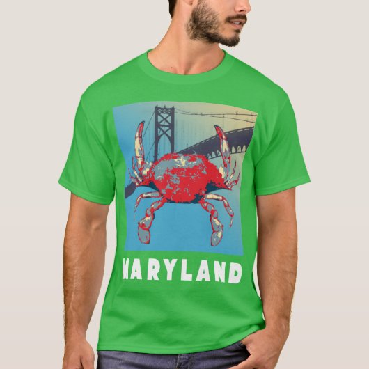 Maryland 68 t-shirt (Voorkant)