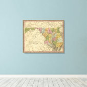 Maryland 6 canvas afdruk (Insitu (Houten vloer))