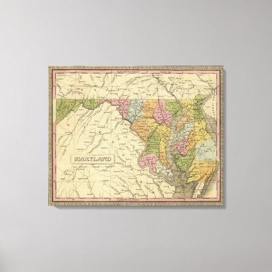 Maryland 6 canvas afdruk (Voorkant)