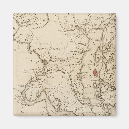 Maryland 6 magneet (Voorkant)