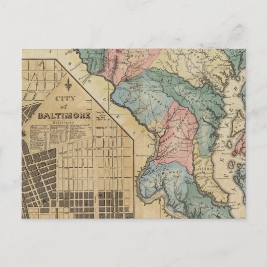 Maryland 8 briefkaart (Voorkant)