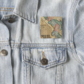 Maryland 8 vierkante button 5,1 cm (In situ)