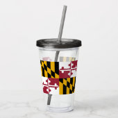 Maryland Acryl Drinkbeker (Achterkant)