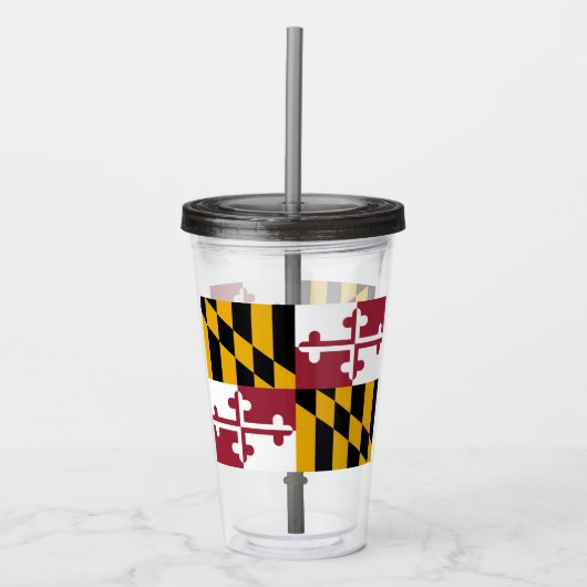 Maryland Acryl Drinkbeker (Voorkant)
