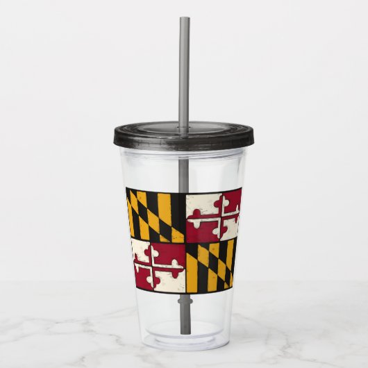 Maryland Acryl Drinkbeker (Voorkant)