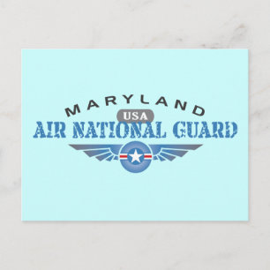 Maryland Air National Guard Briefkaart