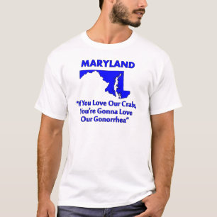 Maryland - Als je van onze krabben houdt... T-shirt