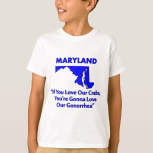 Maryland - Als je van onze krabben houdt... T-shirt