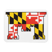 Maryland Army National Guard Engineer Magneet (Horizontaal)