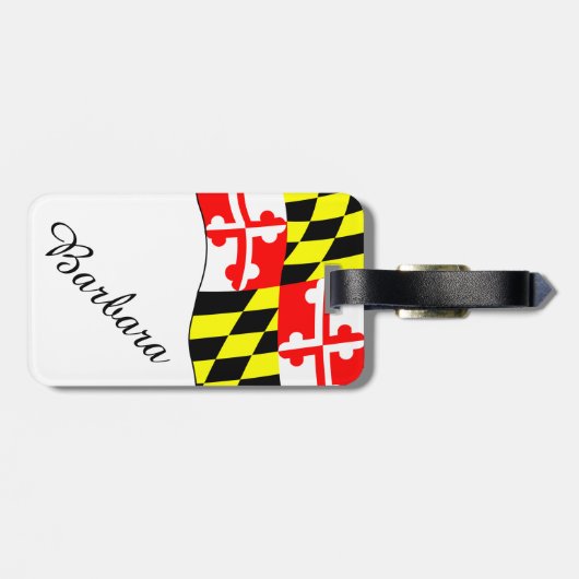 Maryland Bagagelabel (Achterkant horizontaal)