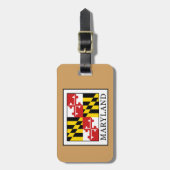 Maryland Bagagelabel (Voorkant verticaal)