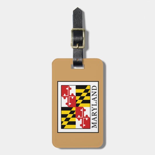 Maryland Bagagelabel (Voorkant verticaal)