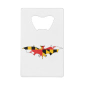 Maryland Bat Creditkaart Flessenopener (Voorkant)