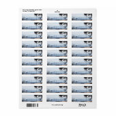 Maryland Bay Bridge Return Address Labels (Full Sheet)